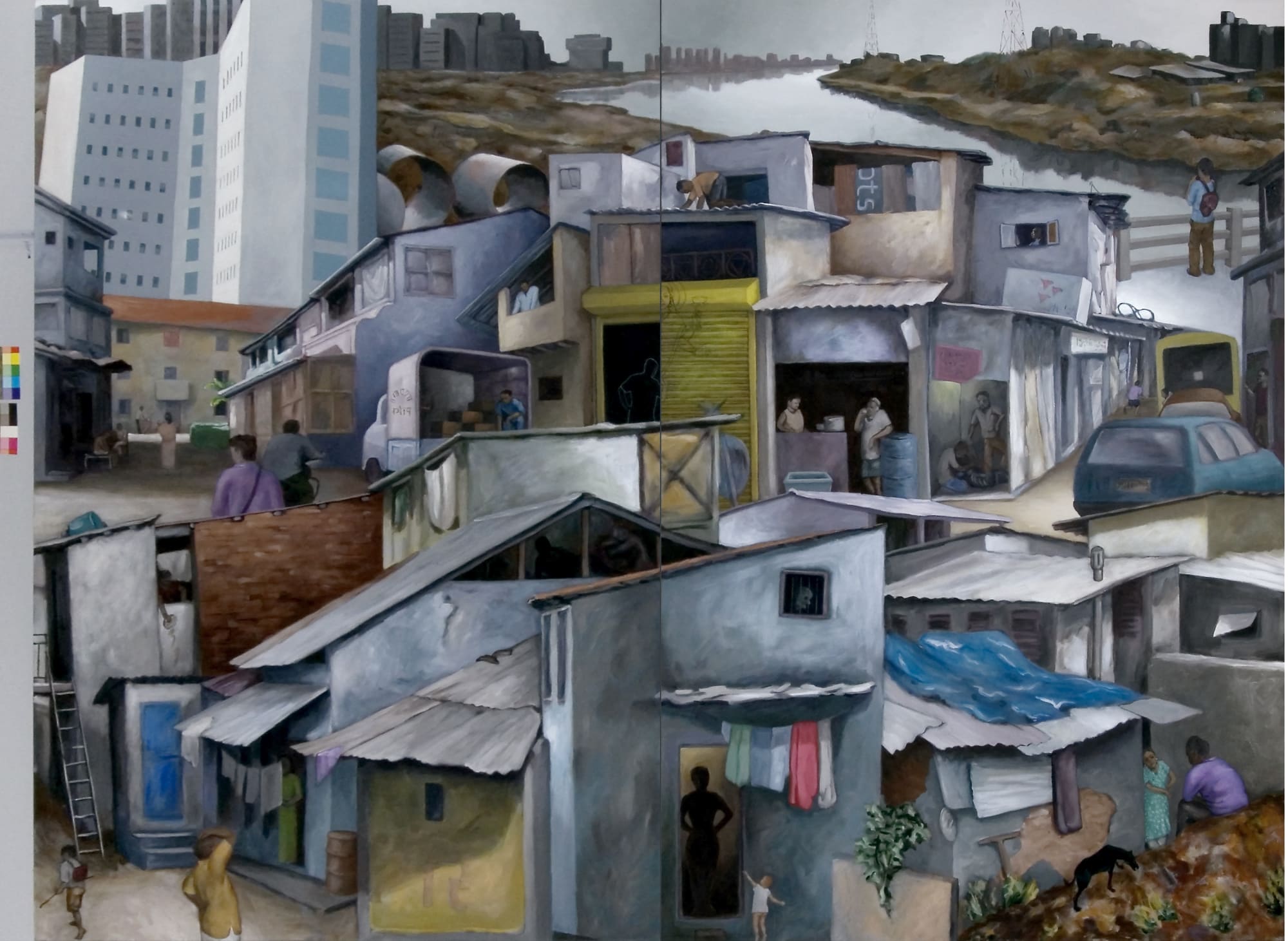 Untitled 1 (Diptych) Print 16.5 x 21 inches