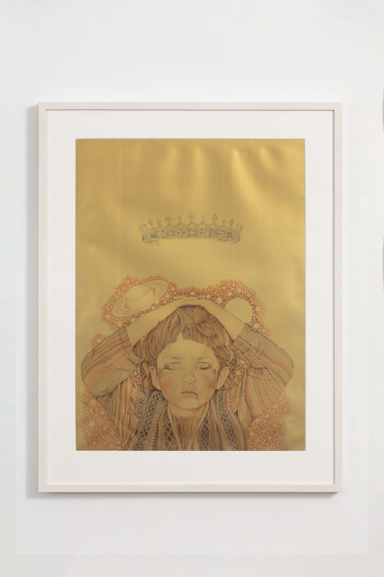 Faiza Butt Icon - 4, 2017 Ink on polyster film