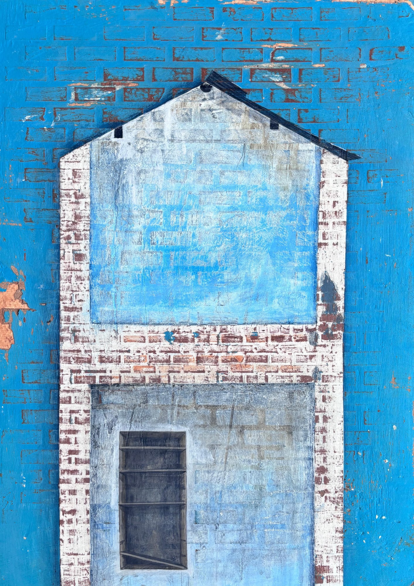 Vipul Badva Untitled, 2024 Mixed media on paper