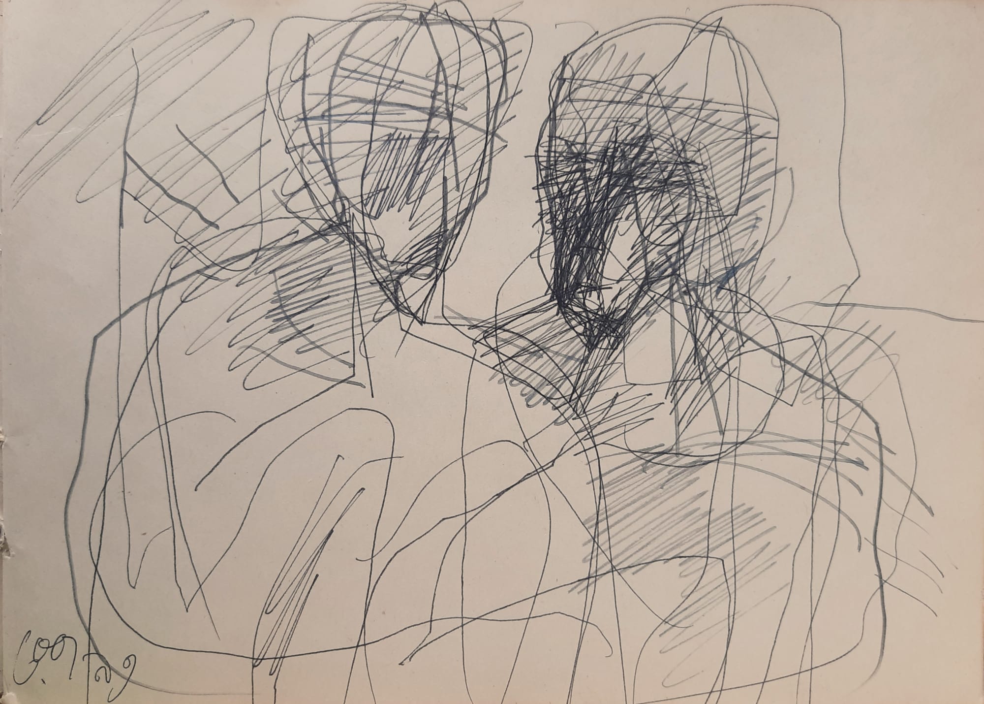 Reba Hore Untitled Pen on paper