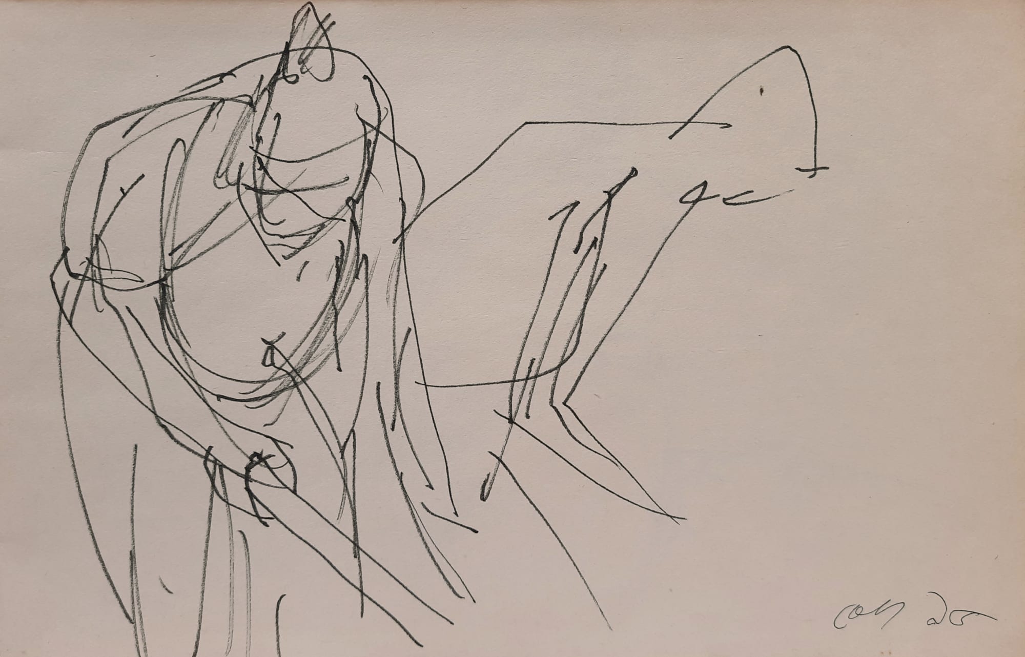 Reba Hore Untitled Marker pen on paper