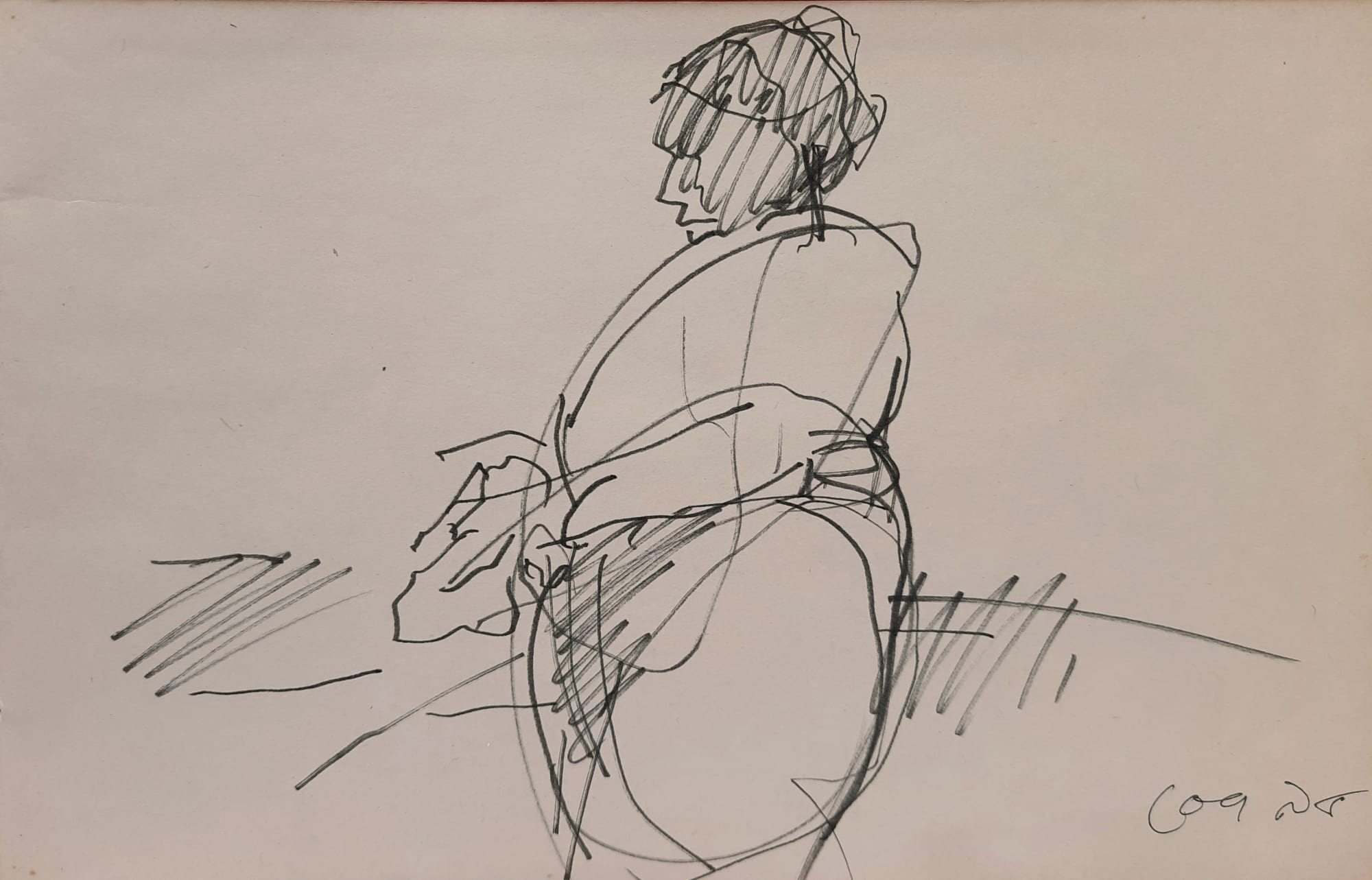 Reba Hore Untitled Marker pen on paper