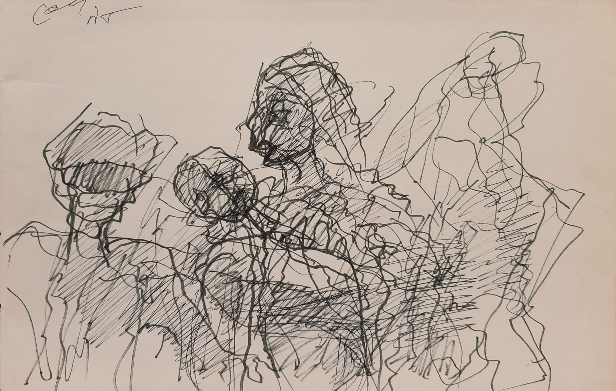 Reba Hore Untitled Marker pen on paper