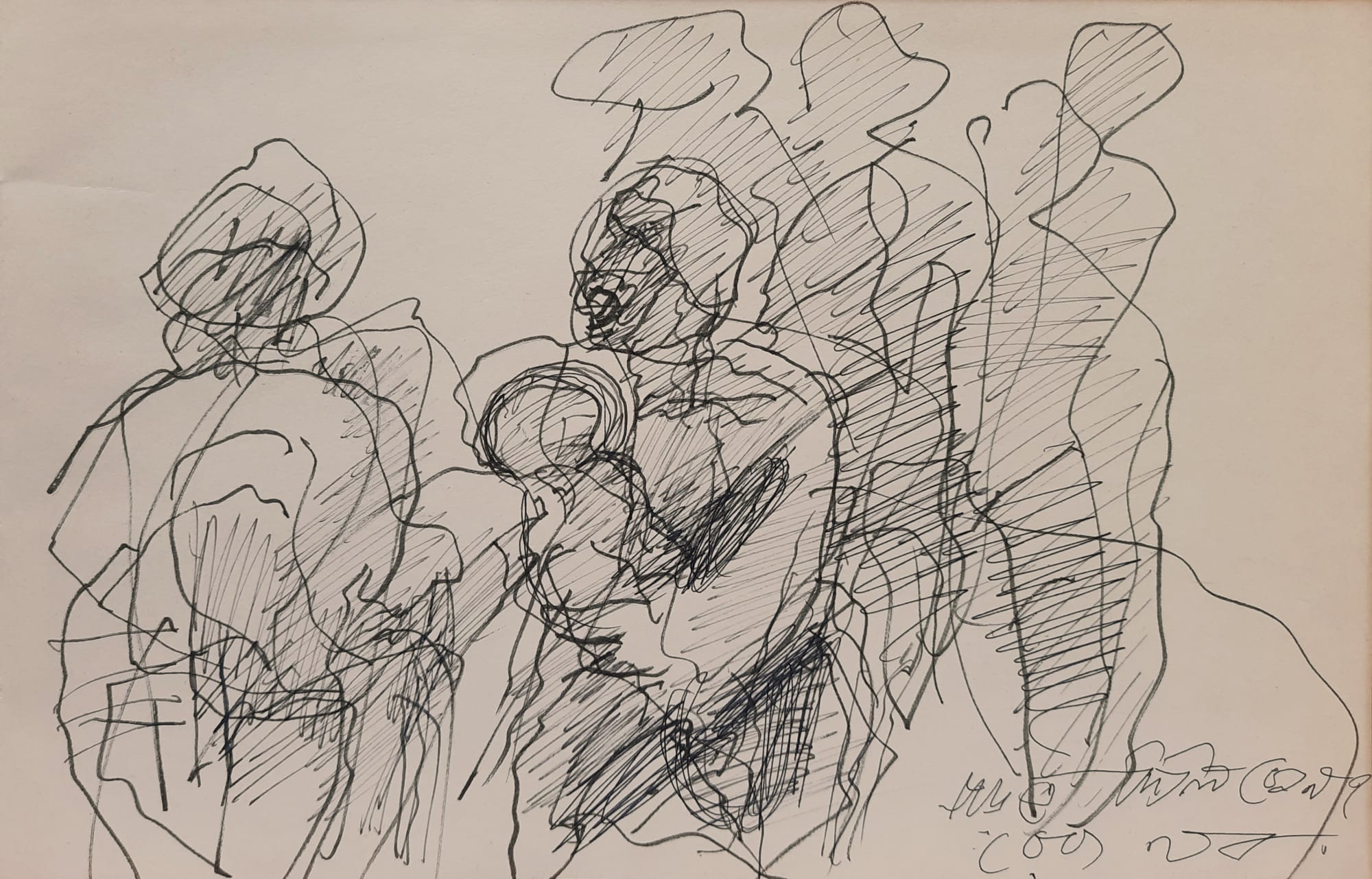 Reba Hore Untitled Marker pen on paper