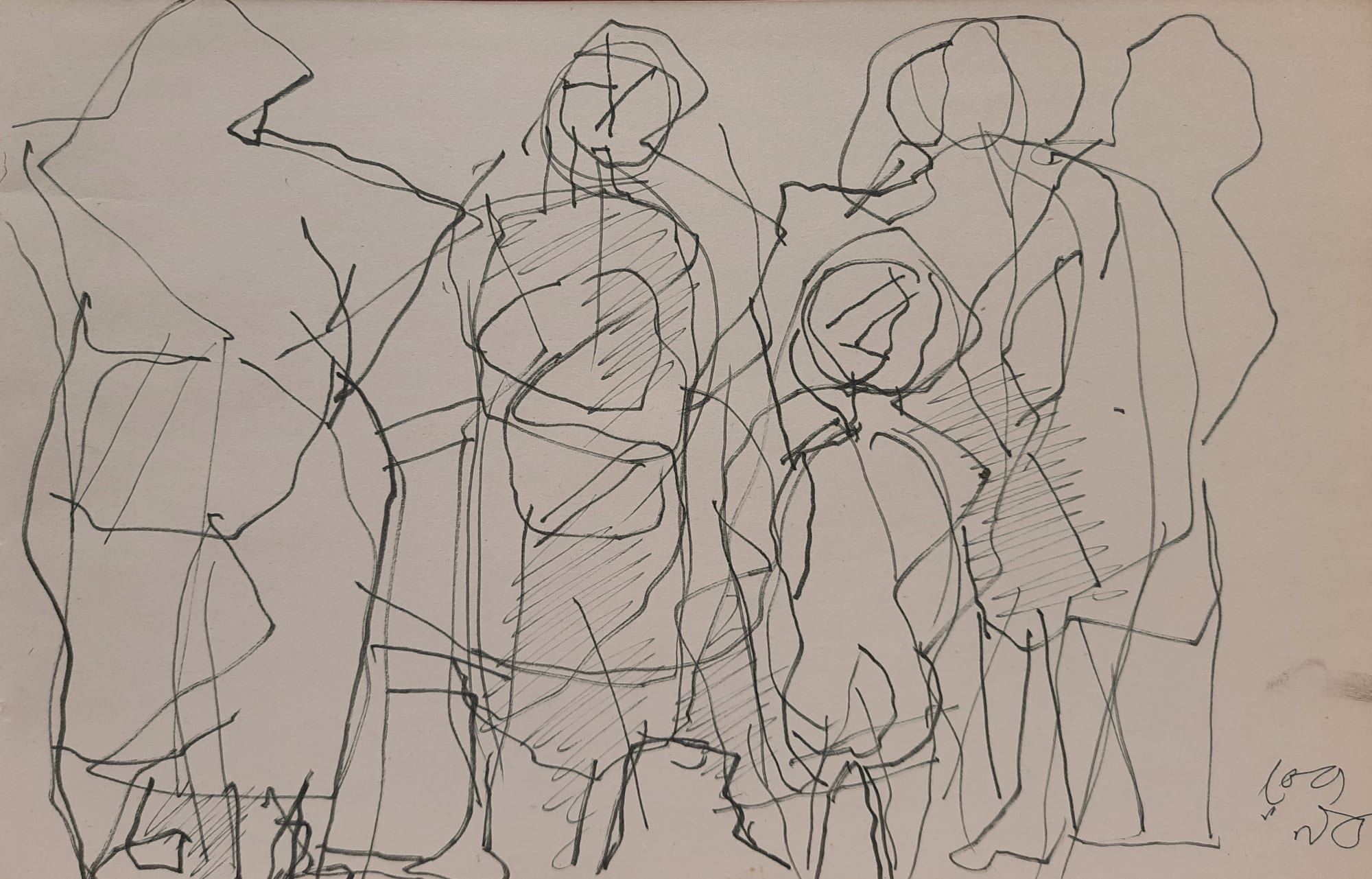 Reba Hore Untitled Marker pen on paper