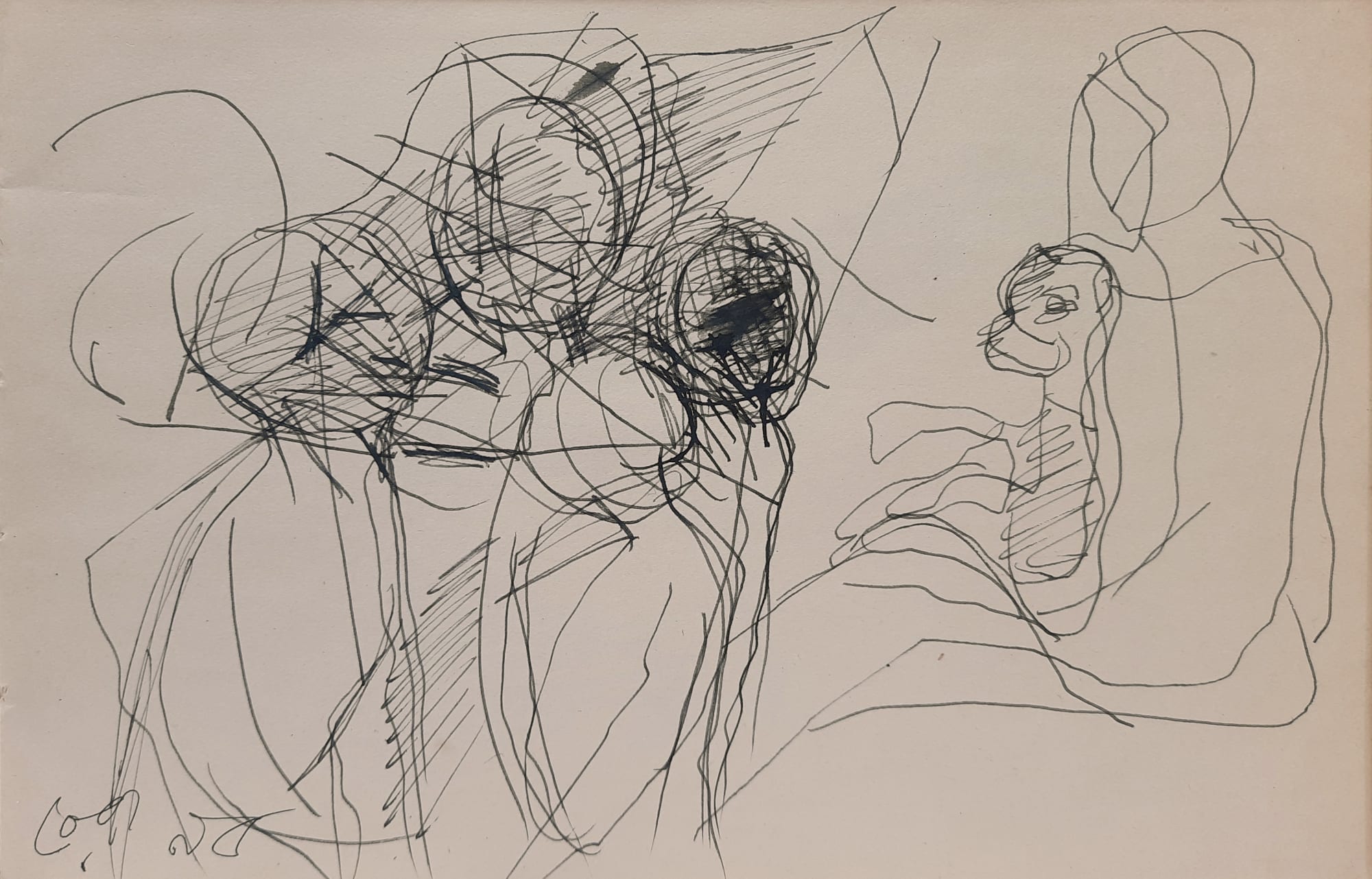 Reba Hore Untitled Ink on paper