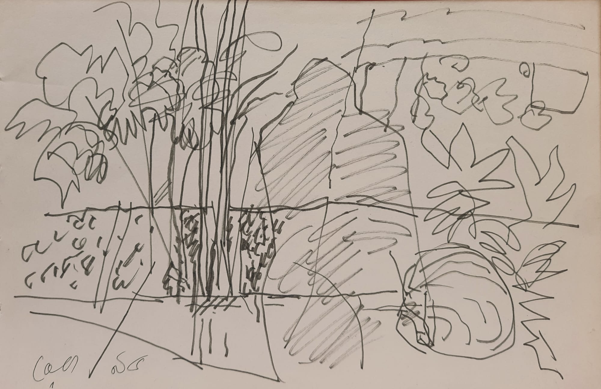 Reba Hore Untitled Marker pen on paper