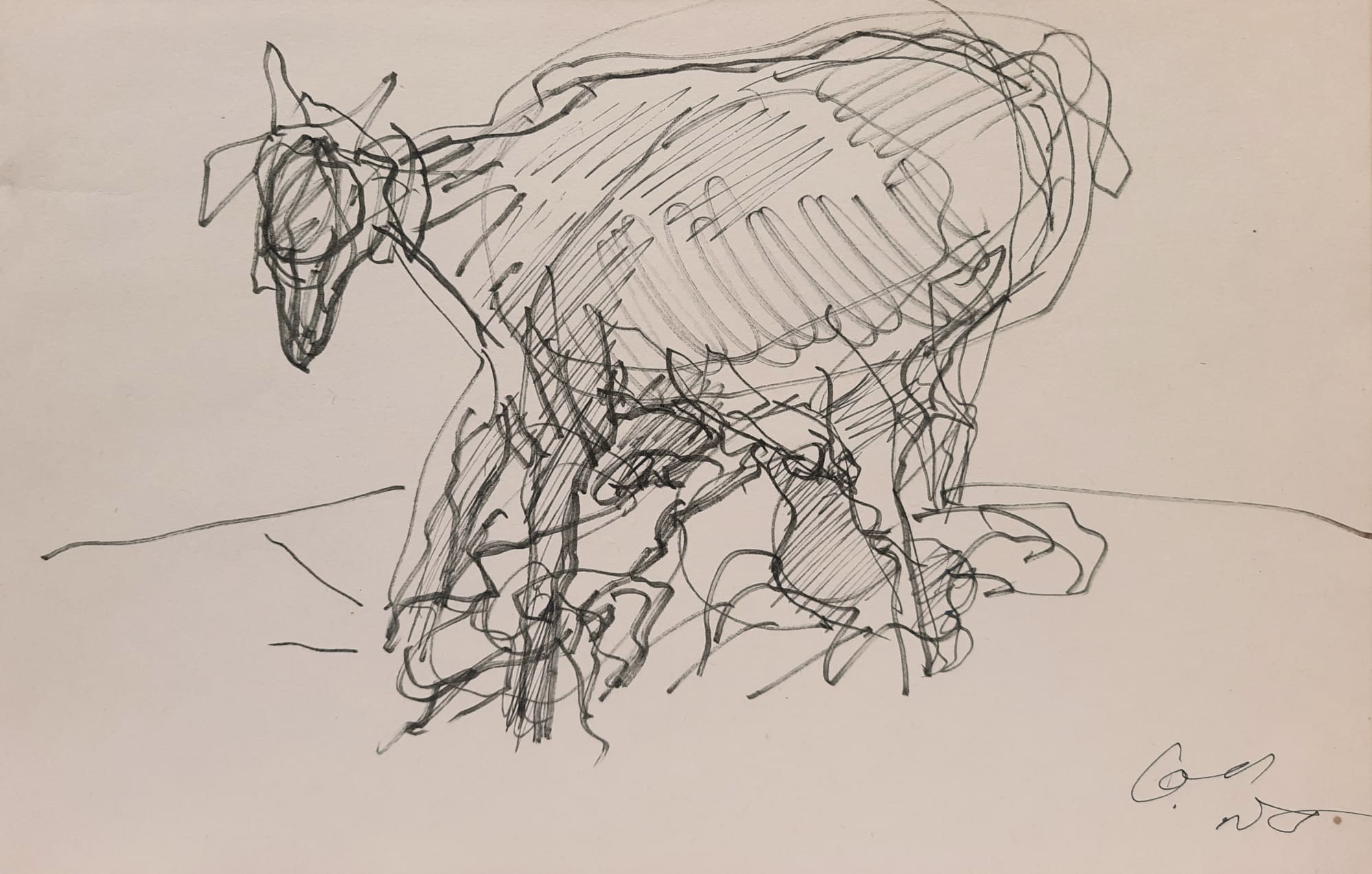 Reba Hore Untitled Marker pen on paper