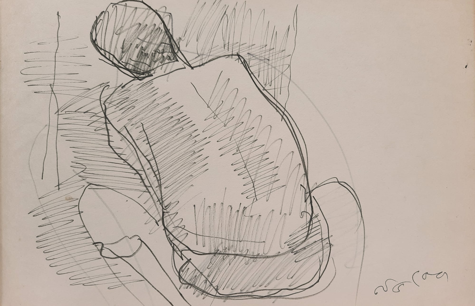 Reba Hore Untitled Ink on paper