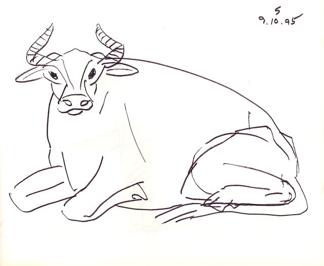 Somnath Hore Untitled, 1995 Pen and ink on paper