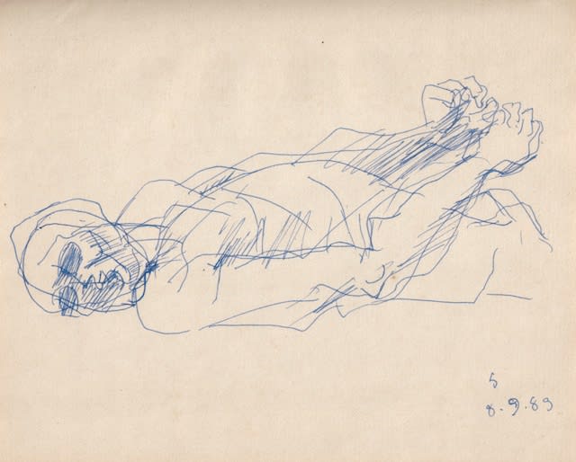 Somnath Hore Untitled, 1989 Pen and ink on paper