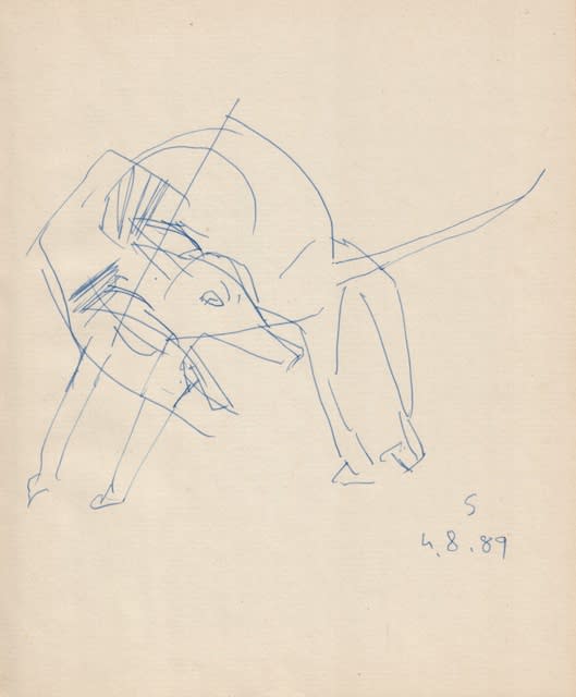 Somnath Hore Untitled, 1989 Pen and ink on paper