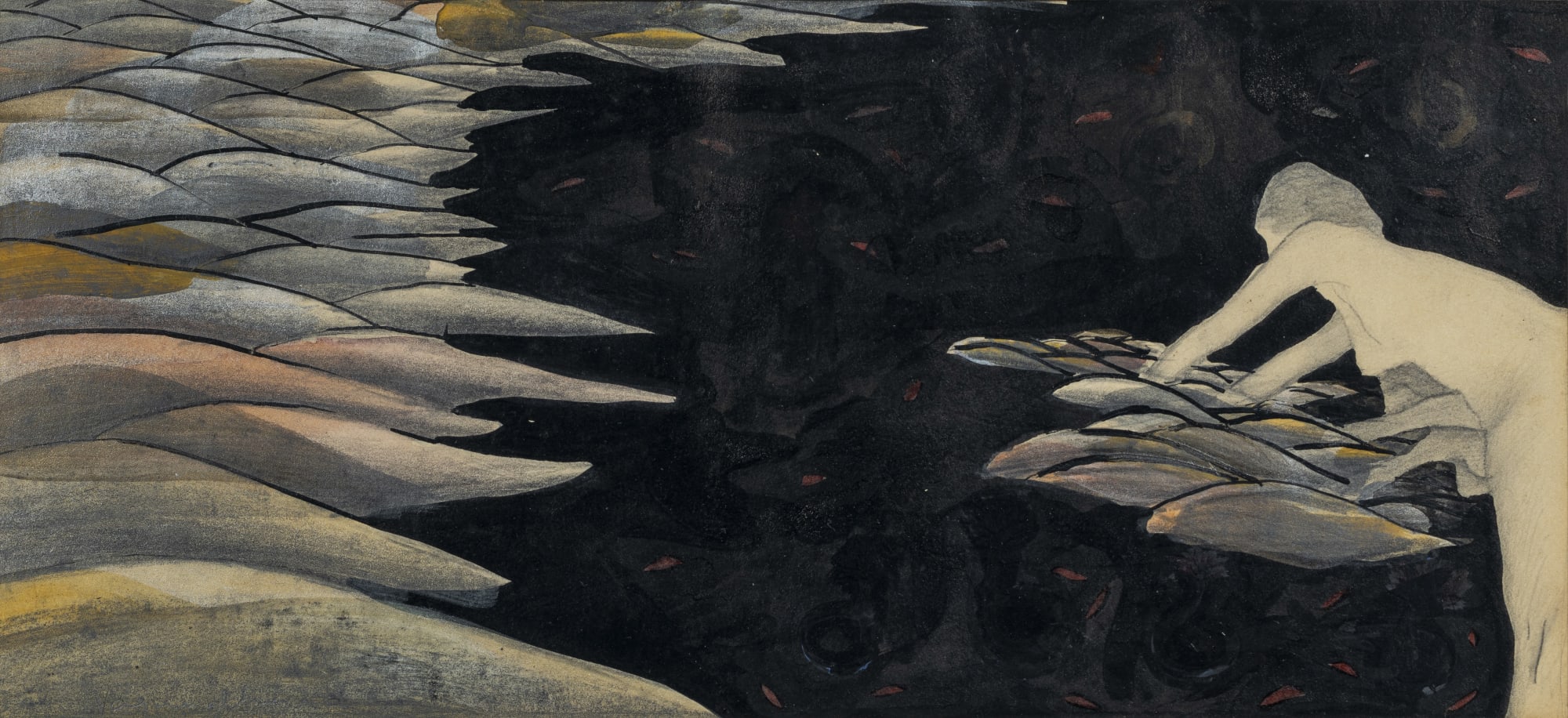 Pages from the Sketch Book – I, 1986 Sketch 5 x 10.5