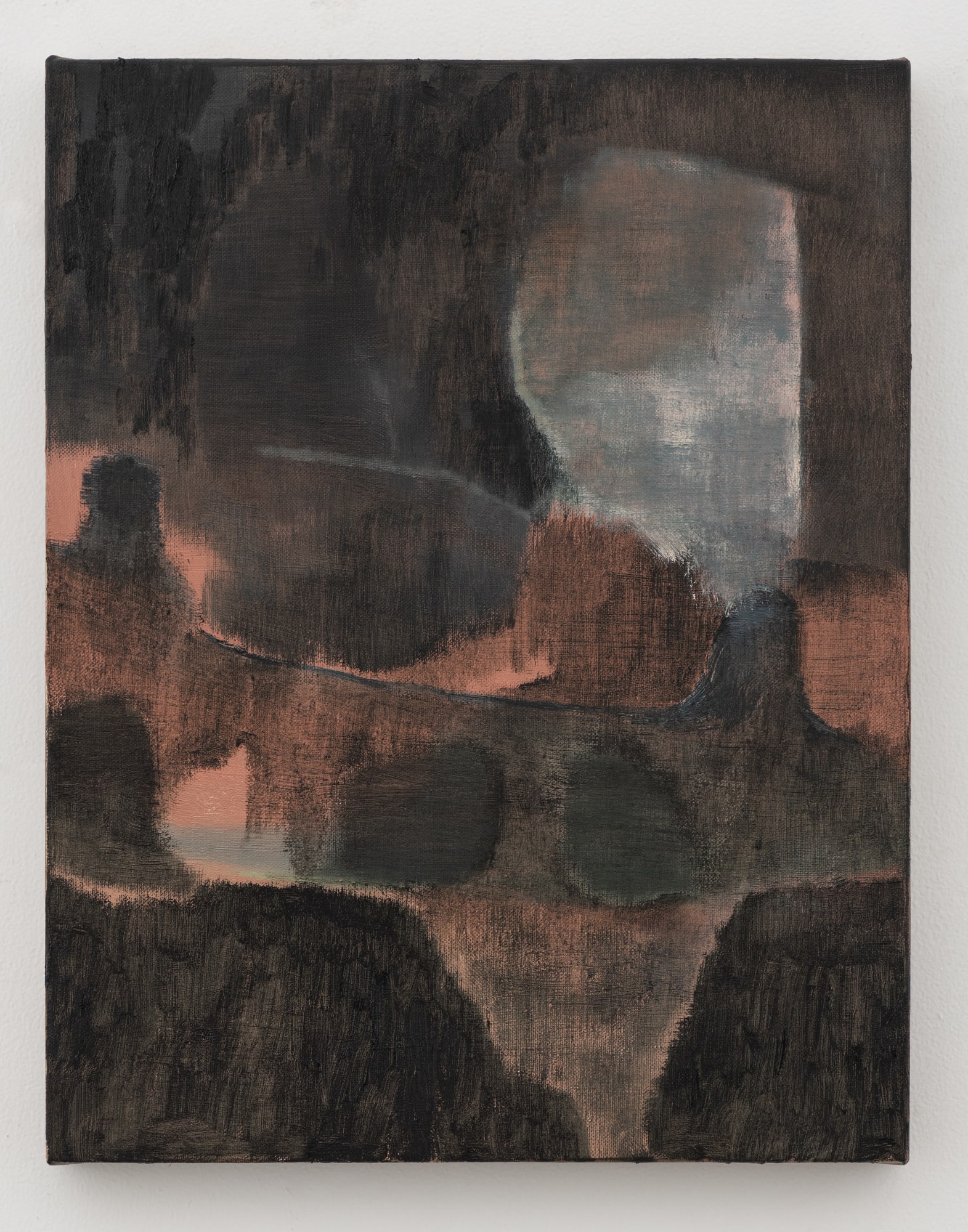 Biraaj Dodiya Circle of Stones Oil on linen