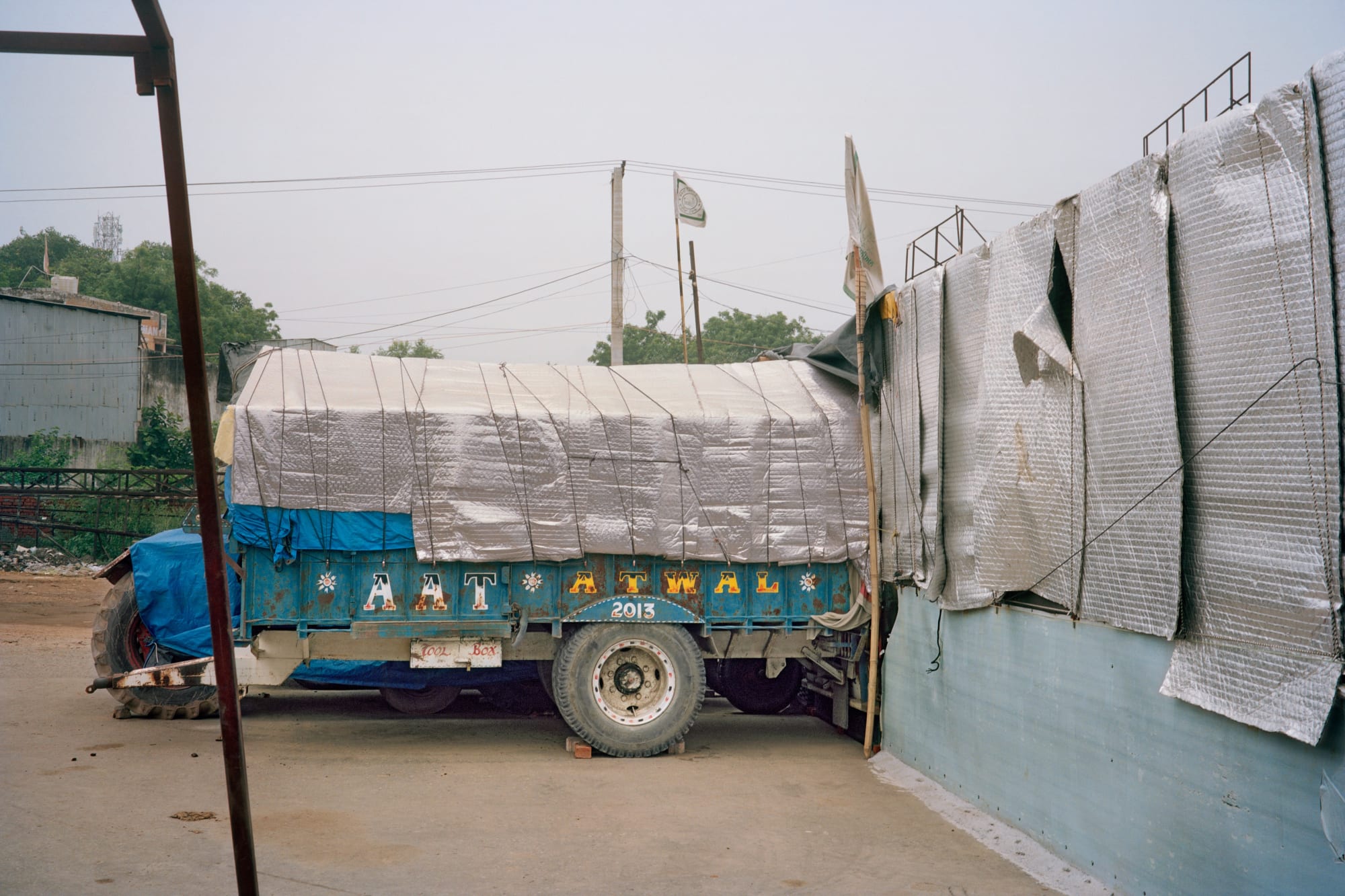 Untitled, (79) from the series The Village on the Highway, 2021 Archival pigment print 43.5 x 65.25 in