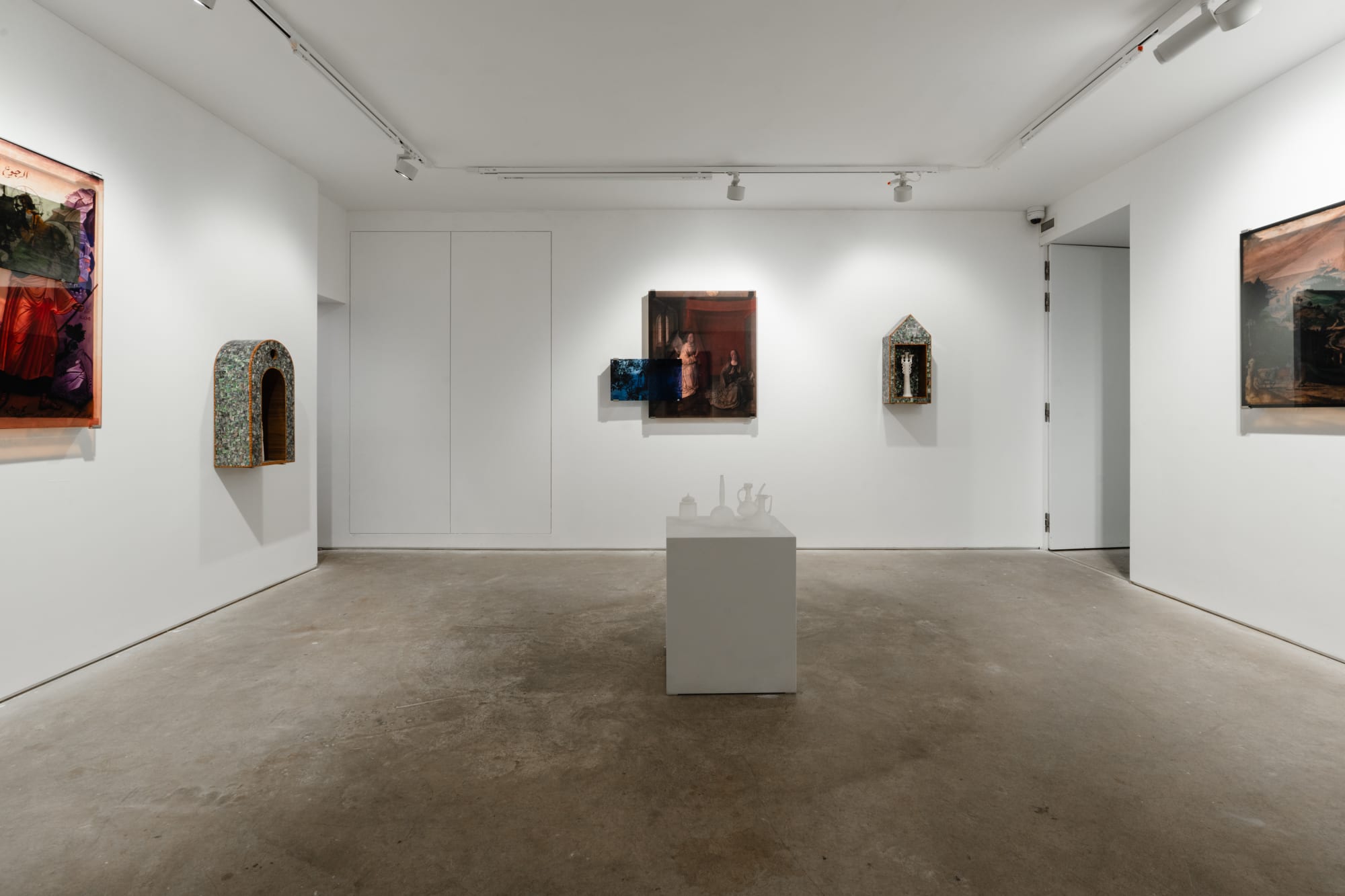 Installation view, A Cosmogram of Holy Views (2025). Ab-Anbar Gallery, London.