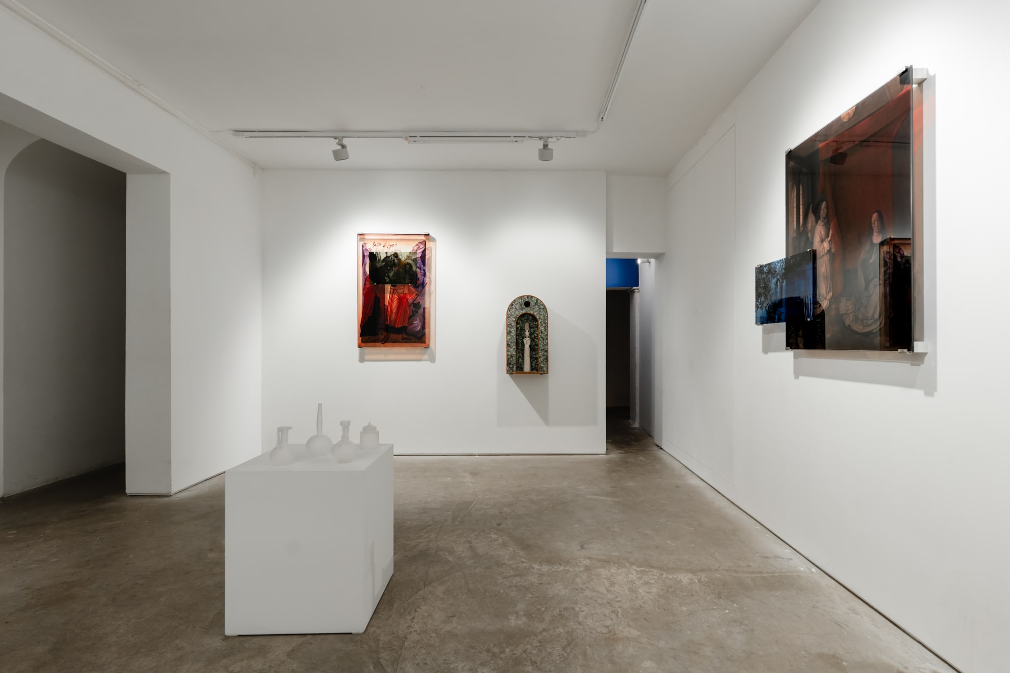 Installation view, A Cosmogram of Holy Views (2025). Ab-Anbar Gallery, London.