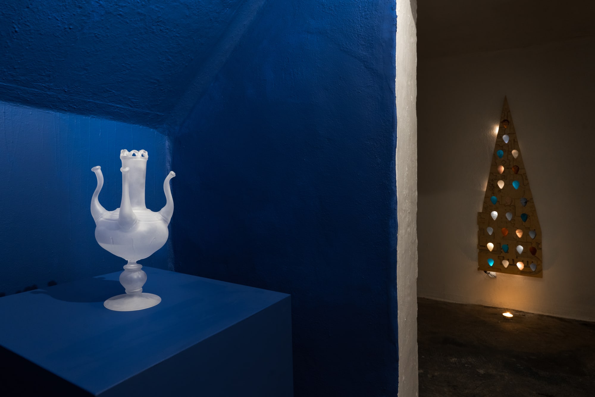 Installation view, A Cosmogram of Holy Views (2025). Ab-Anbar Gallery, London.