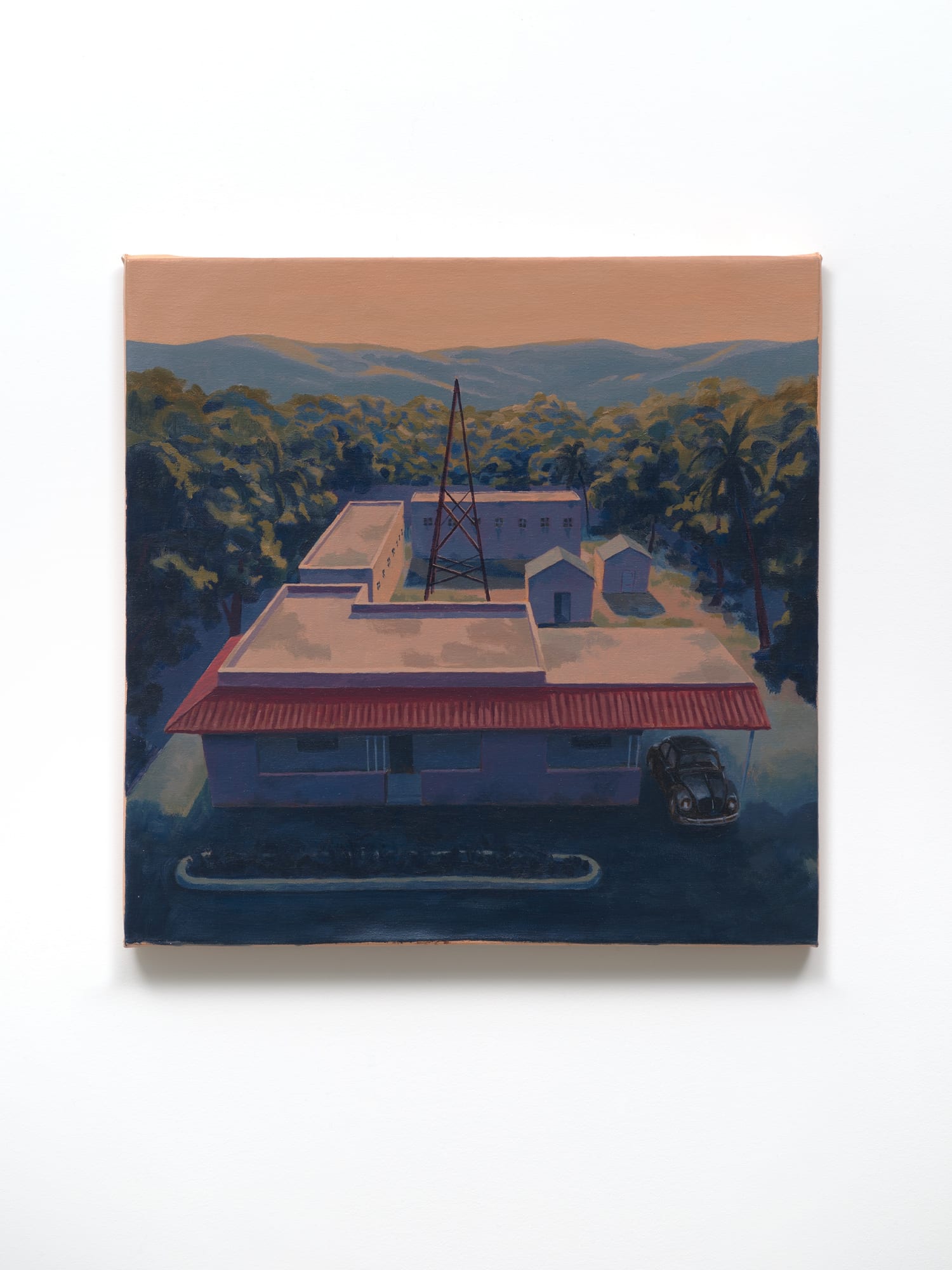 Jos&eacute; Morb&aacute;n La 40 (c. 1959), 2022 Oil on linen 21 x 21 inches