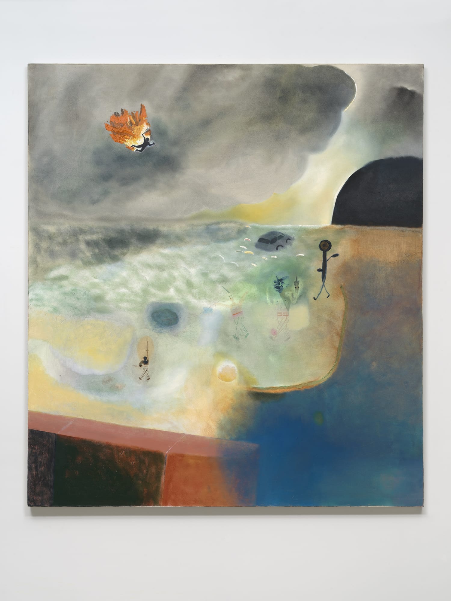 Kenny Rivero Cloud Thieves, 2012 Oil on canvas 72 x 60 inches