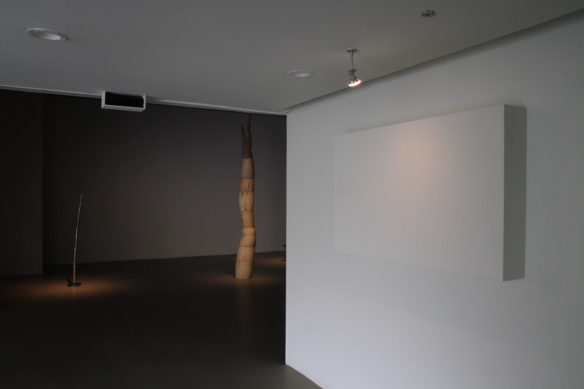 The middle of the exhibition peirod