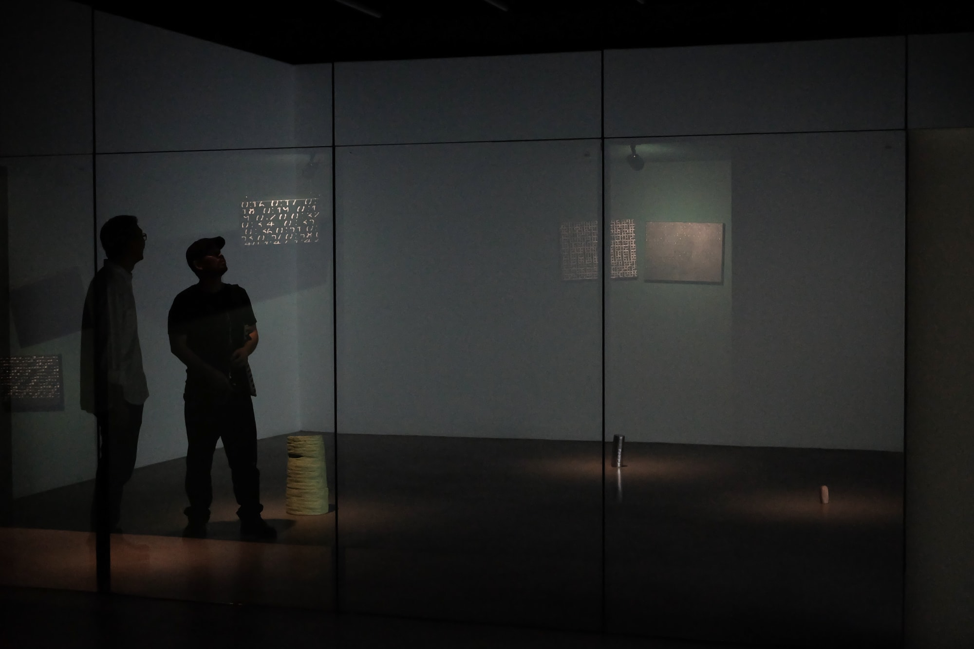 The first day of the exhibition