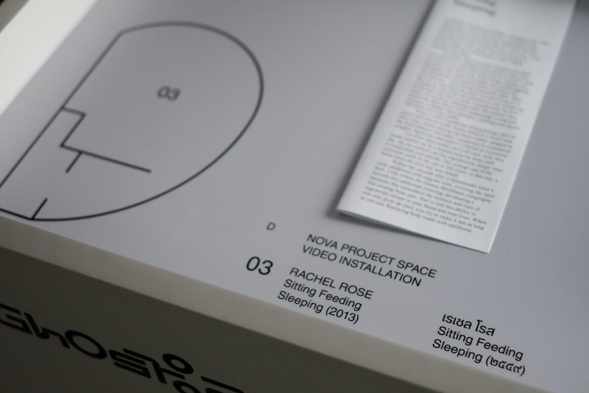 Ghost:2561 Sitting Feeding Sleeping