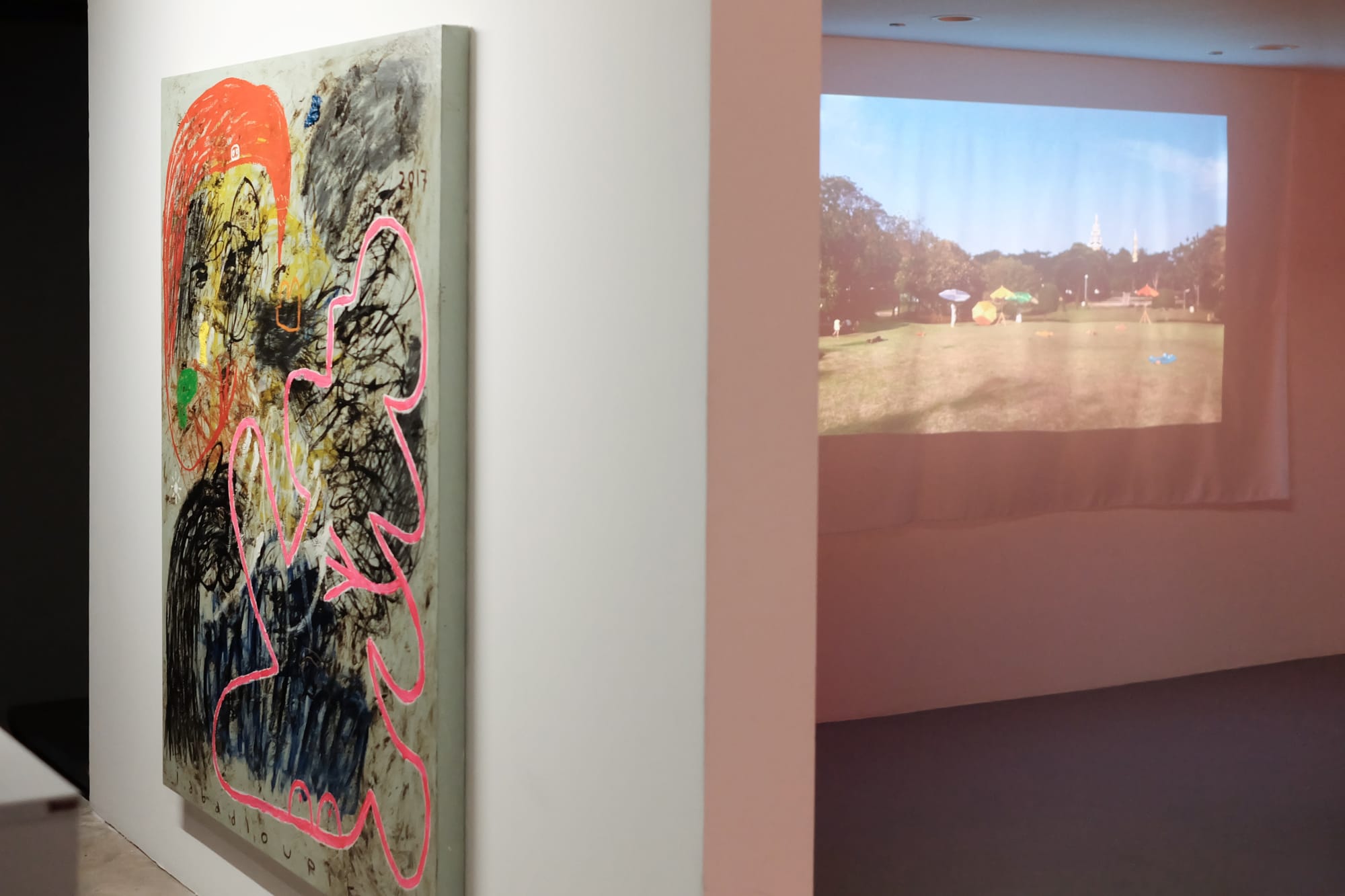 RITUALS: ink, oil, cotton, and thread