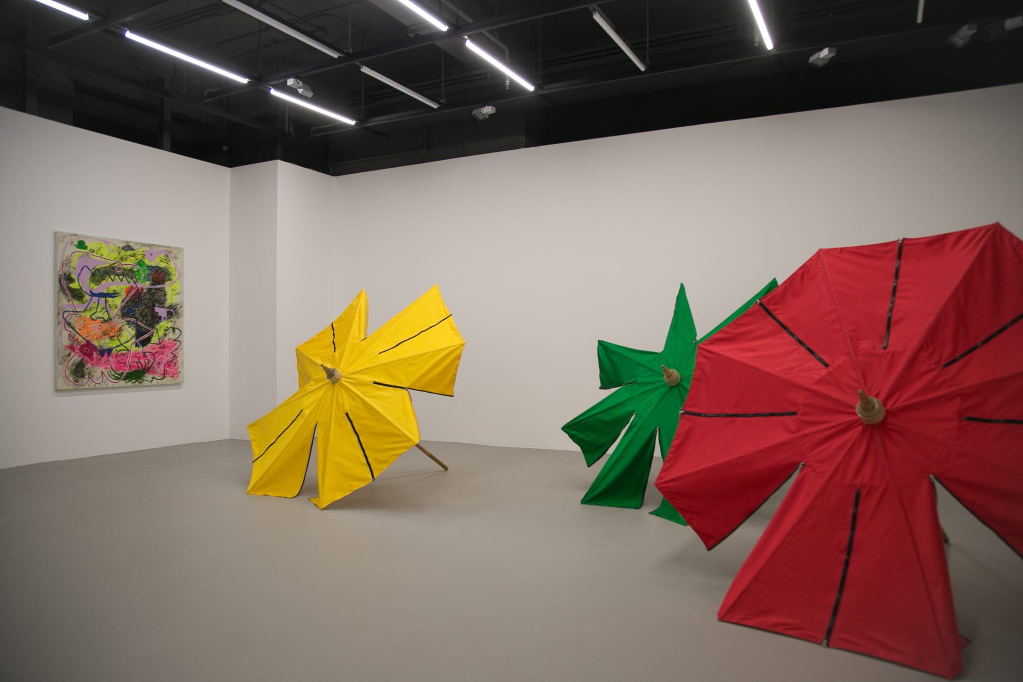 RITUALS: ink, oil, cotton, and thread