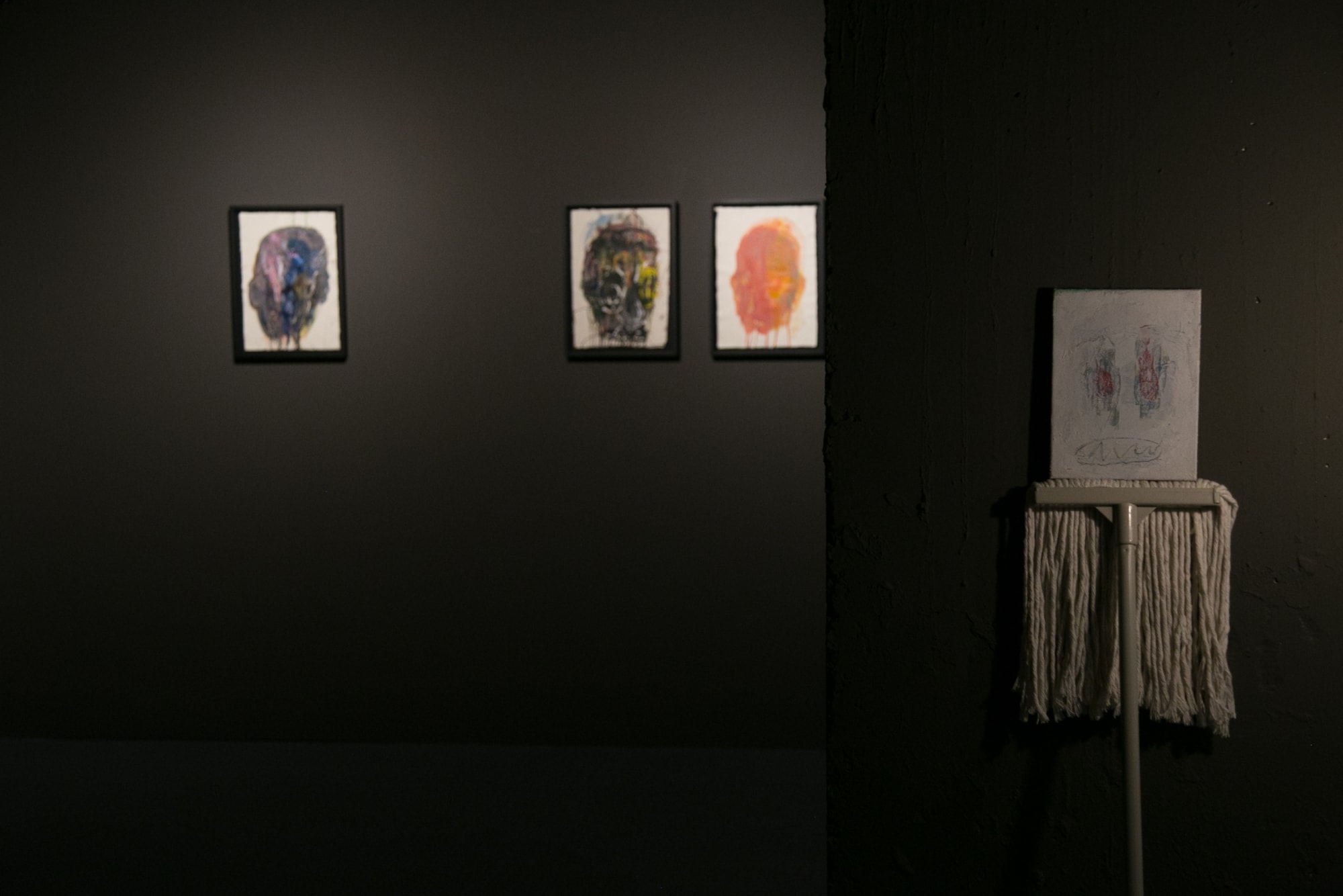 RITUALS: ink, oil, cotton, and thread