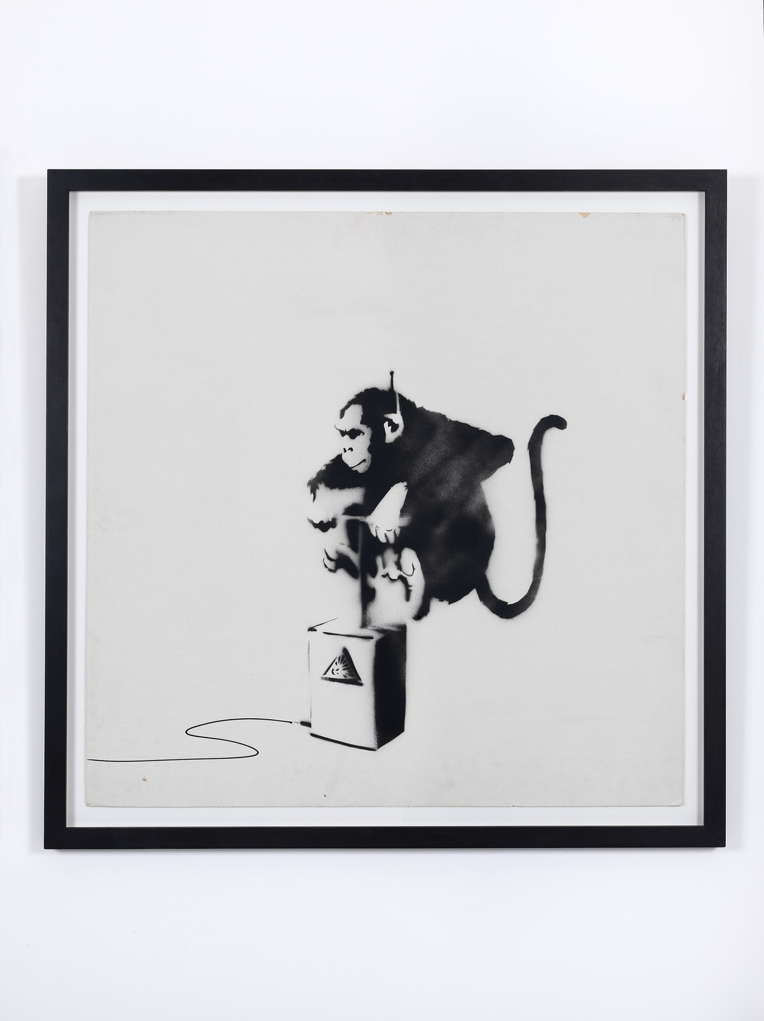 Banksy Monkey Detonator print