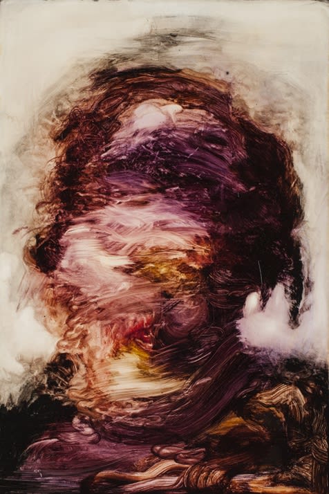 A0112100 Van Mullem Sans Titre Ink On Board 60Cm X 40Cm