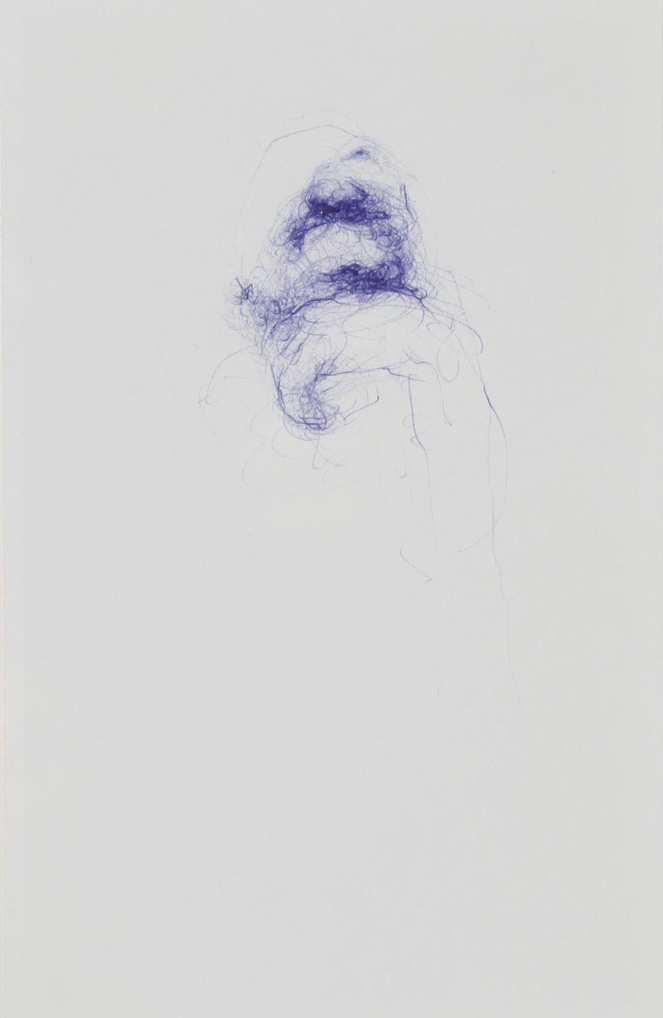 D011150 Van Mullem Sans Titre Pencil On Paper 17 3Cm X 12 7Cm