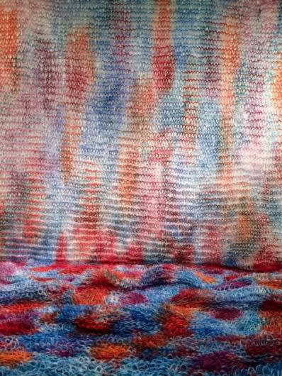 Giorgio Bevignani I am ready to live knitted sculpture