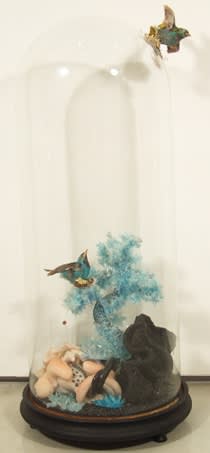 Secret Language of Flowers exhibition hanging in Andipa Gallery