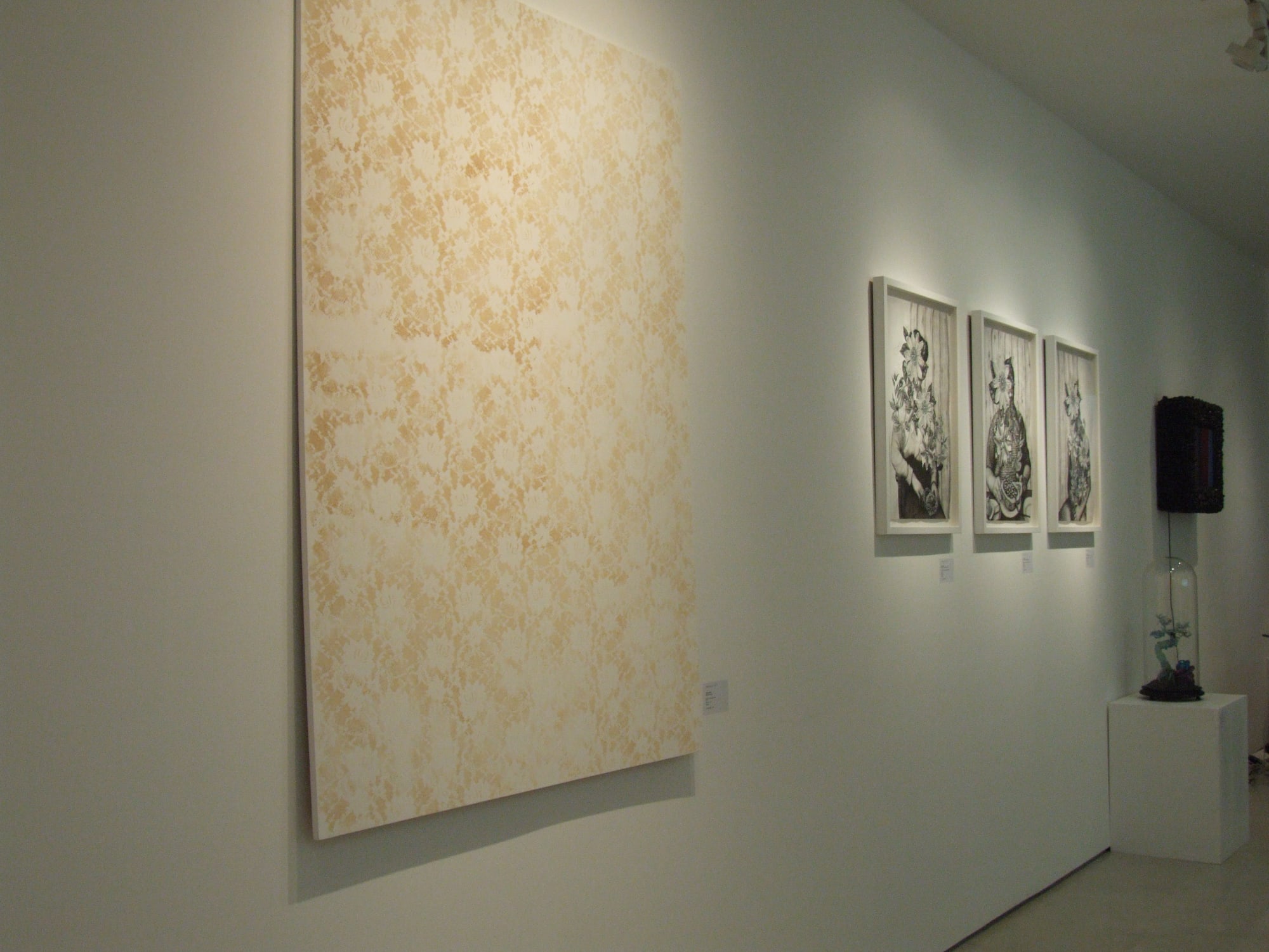 Secret Language of Flowers exhibition hanging in Andipa Gallery