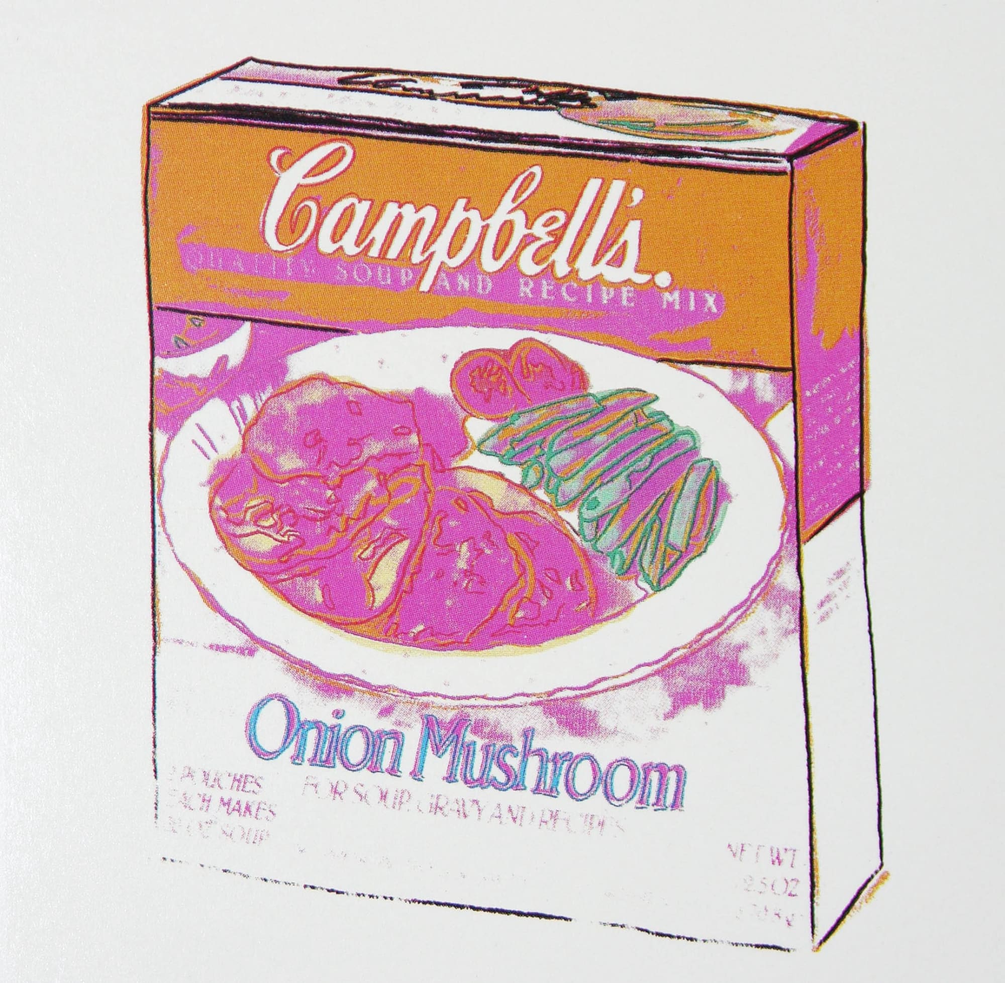 Warhol Mushroom Onion Soup Box