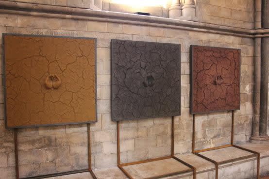 Peter Burke artwork in Church