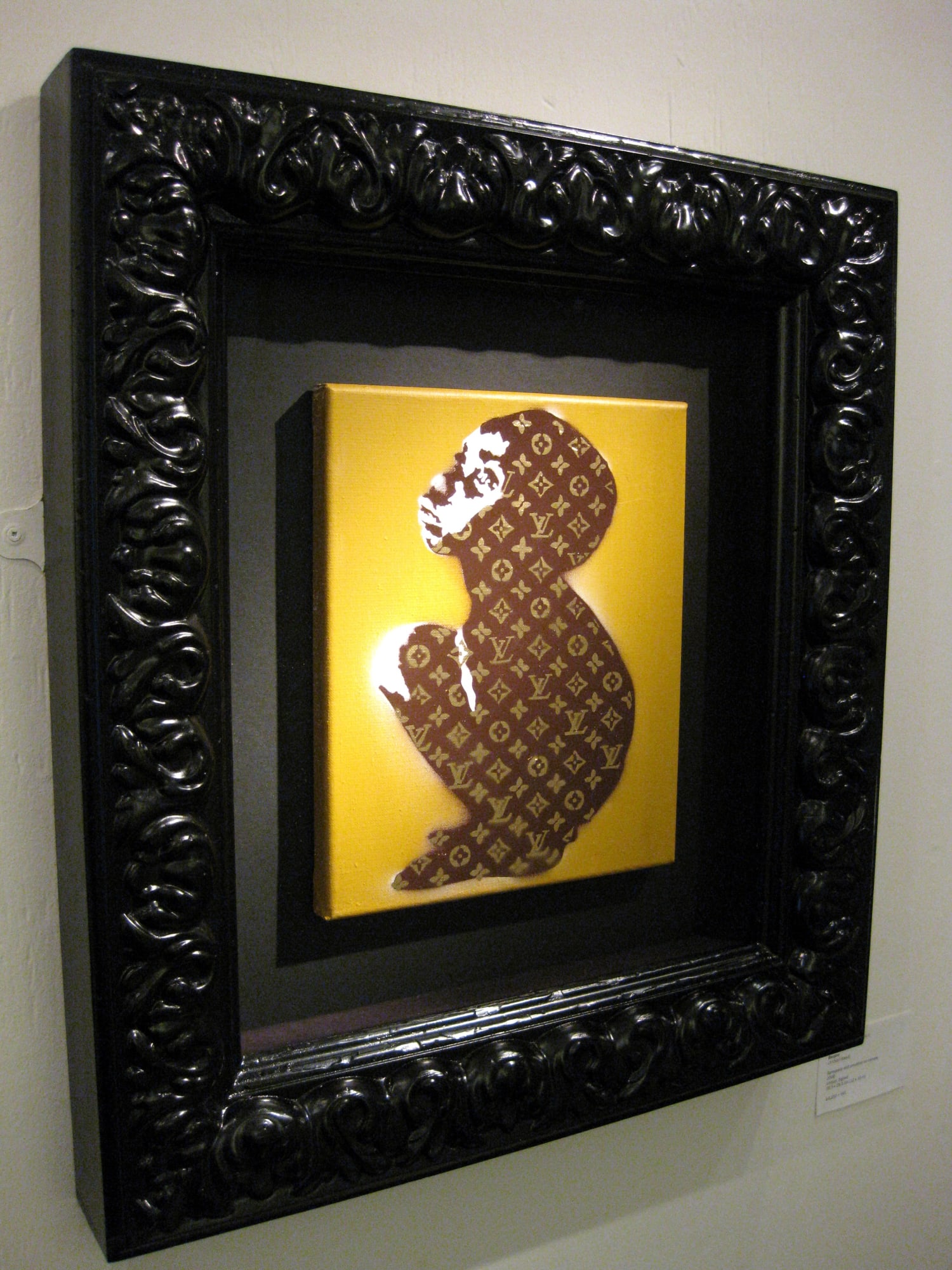 tresspass alliance: inside urban art installation hanging at Andipa Gallery