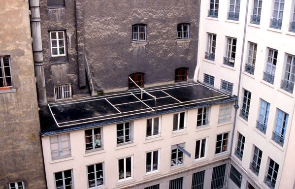 Arno Piroud Tennis polaroid