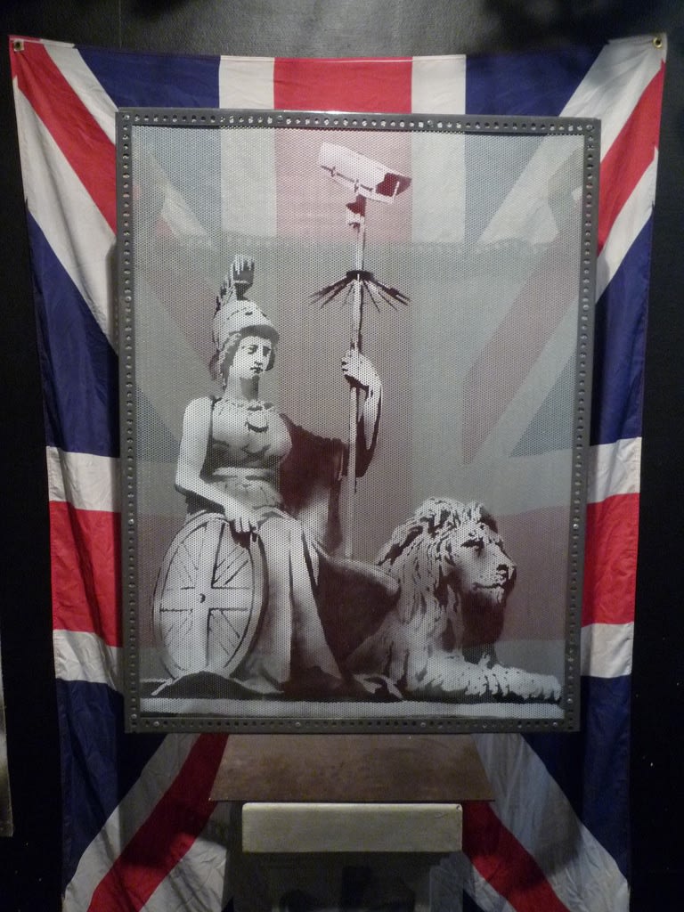 Banksy Britannia artwork for sale
