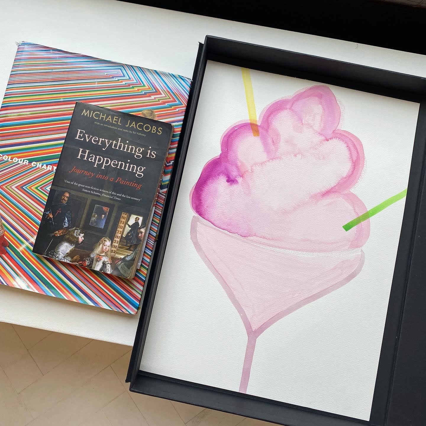 Works on paper selected for: Fleur Yearsley -When The Lights Go Up, Sapling Gallery