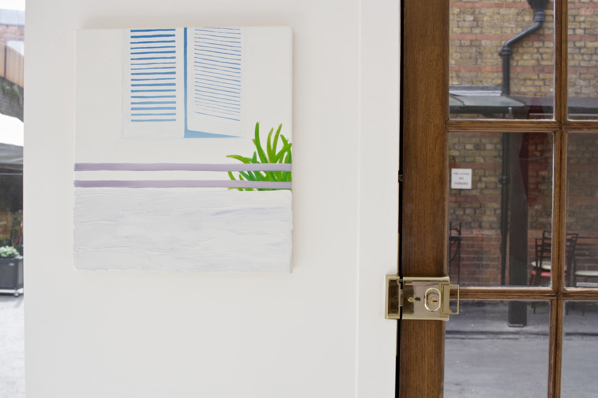 Installation view: Fleur Yearsley -When The Lights Go Up, Sapling Gallery