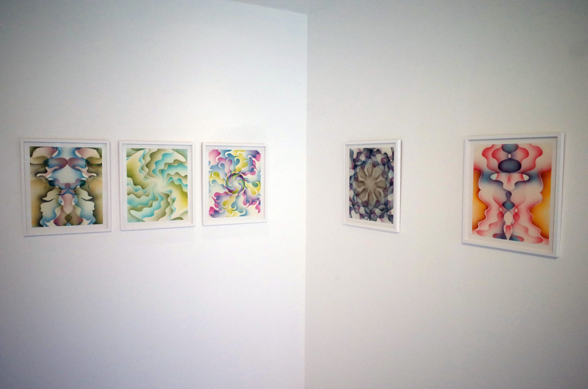 Installation of Eddie Ruscha: Cosmic Harmonics at Sapling, July 2021. Photo: Cedric Bardawil