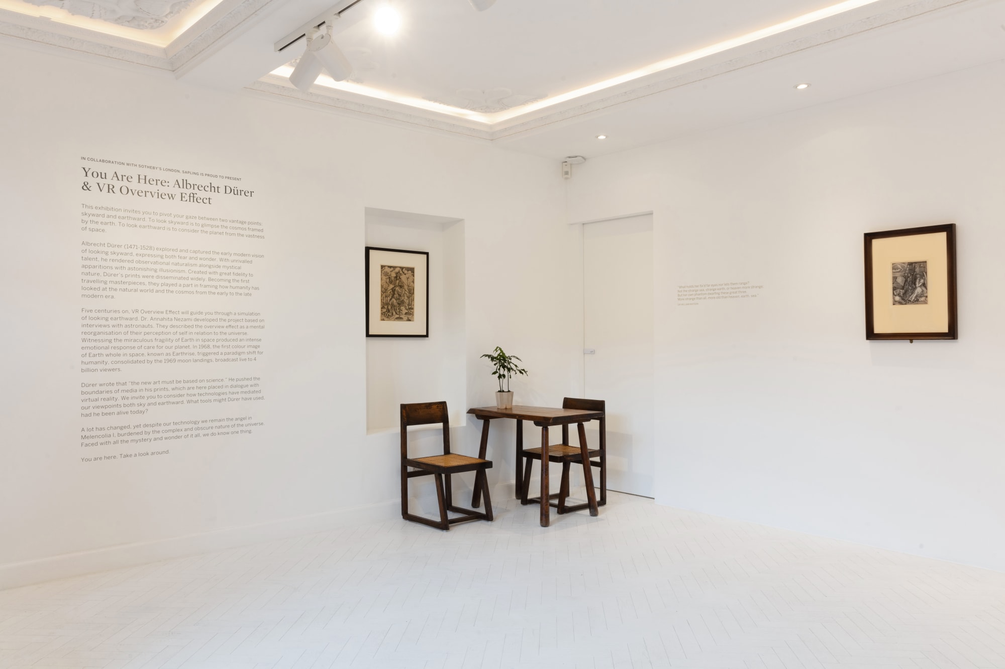 You Are Here: Albrecht Dürer & VR Overview Effect