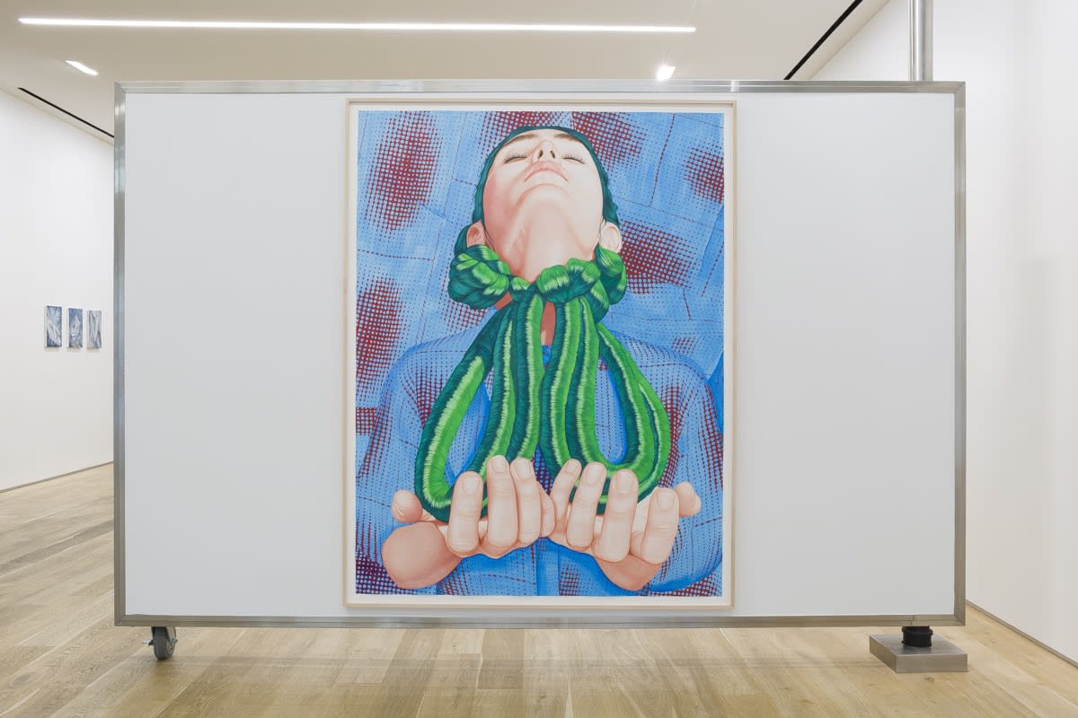 Installation view, MATERNITY LEAVE: NONE OF WOMEN BORN, 2023. Photo: Evan Sheldon.