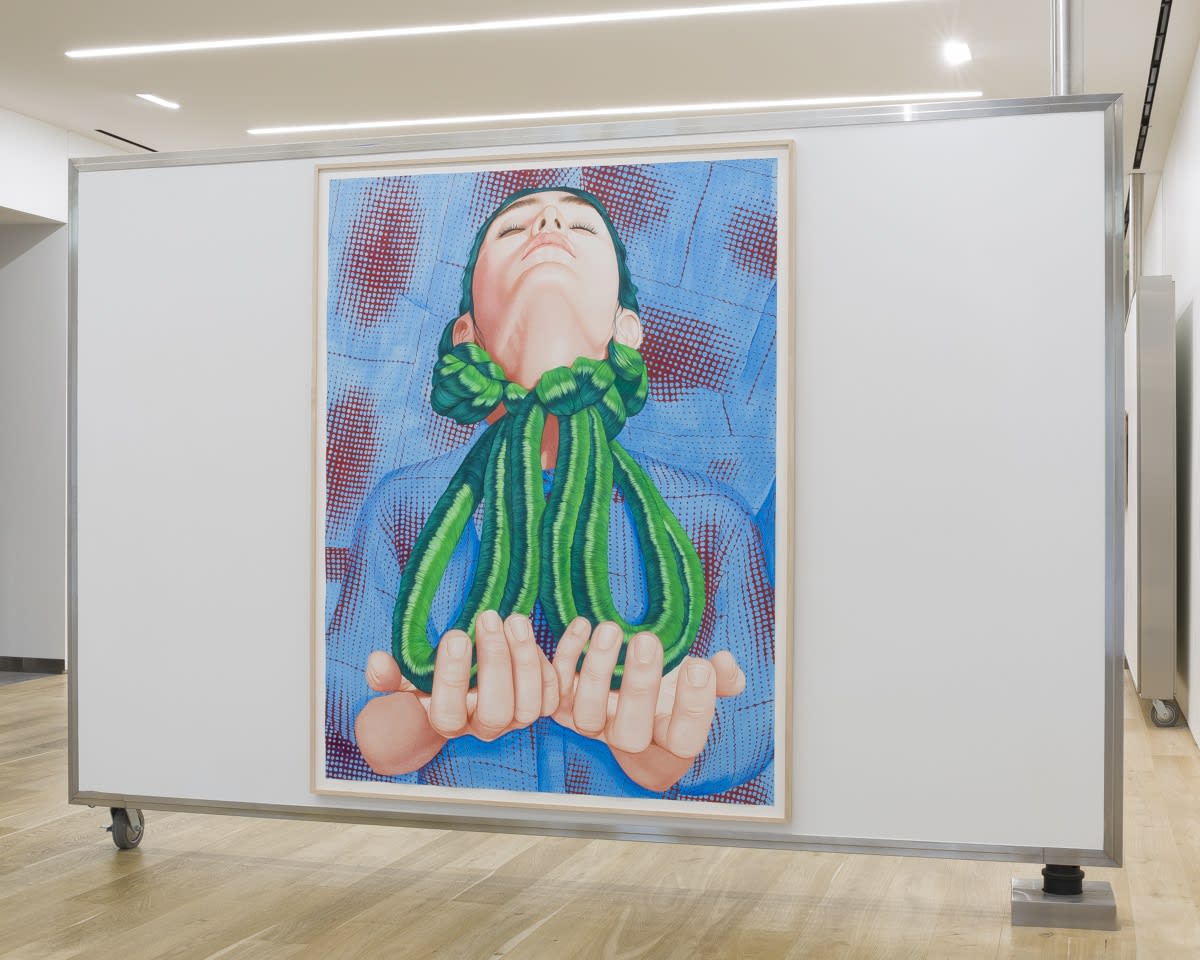 Installation view, MATERNITY LEAVE: NONE OF WOMEN BORN, 2023. Photo: Evan Sheldon.