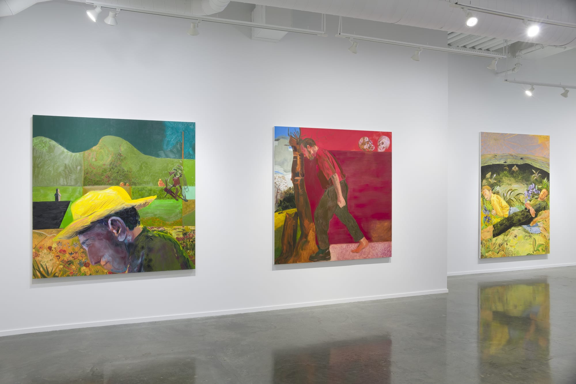 Installation view, Anthony Cudahy: Spinneret, 2024. Photo: Evan Sheldon.