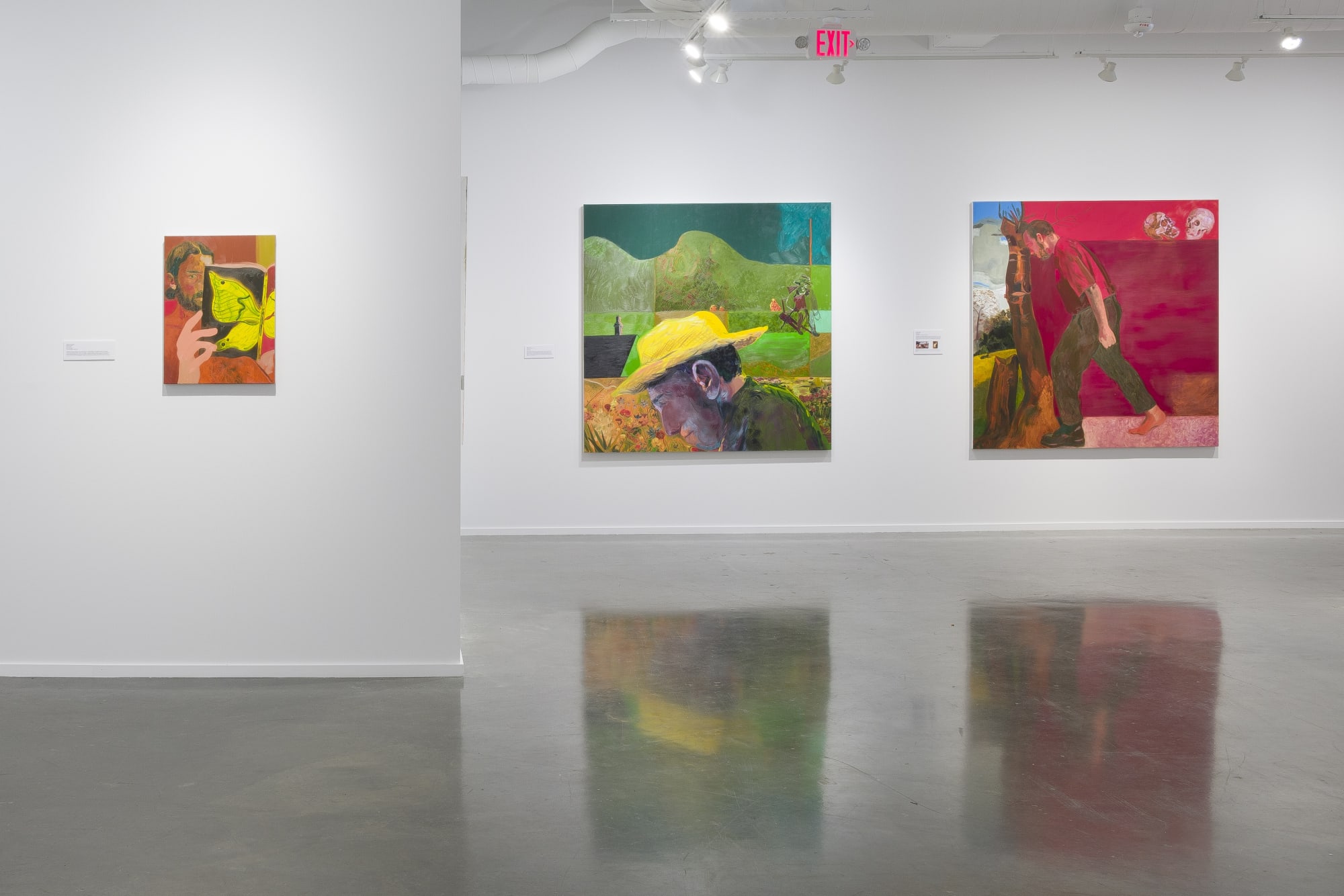 Installation view, Anthony Cudahy: Spinneret, 2024. Photo: Evan Sheldon.