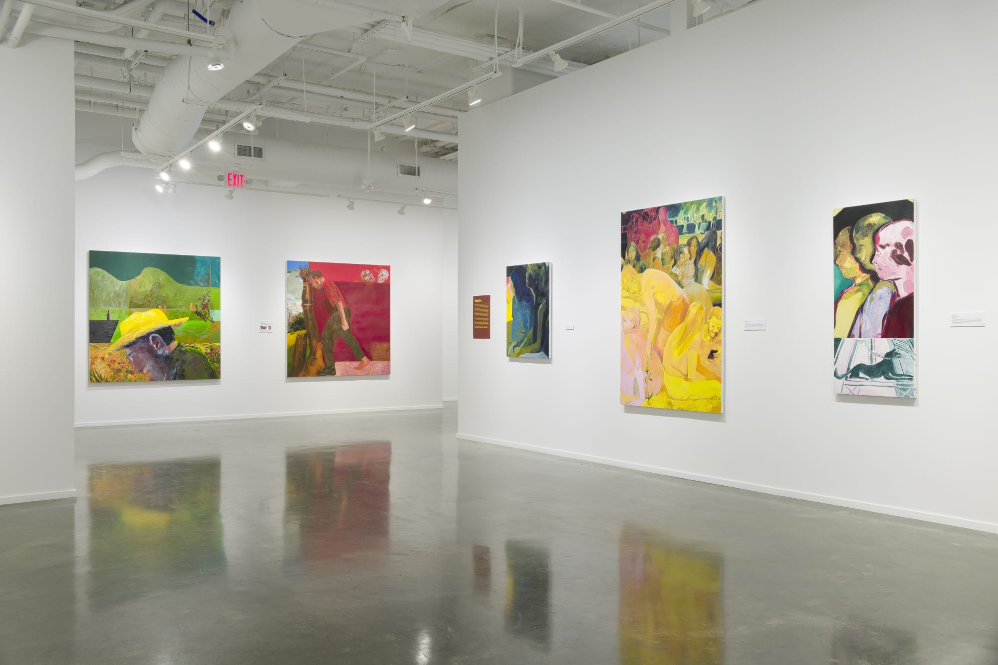 Installation view, Anthony Cudahy: Spinneret, 2024. Photo: Evan Sheldon.